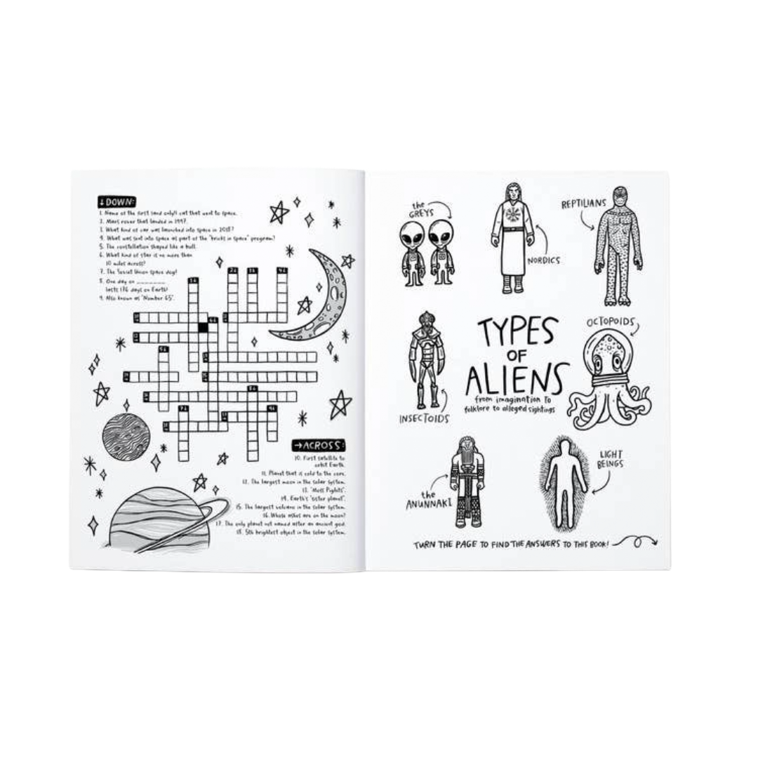 SPACE, Above & Beyond Activity Book