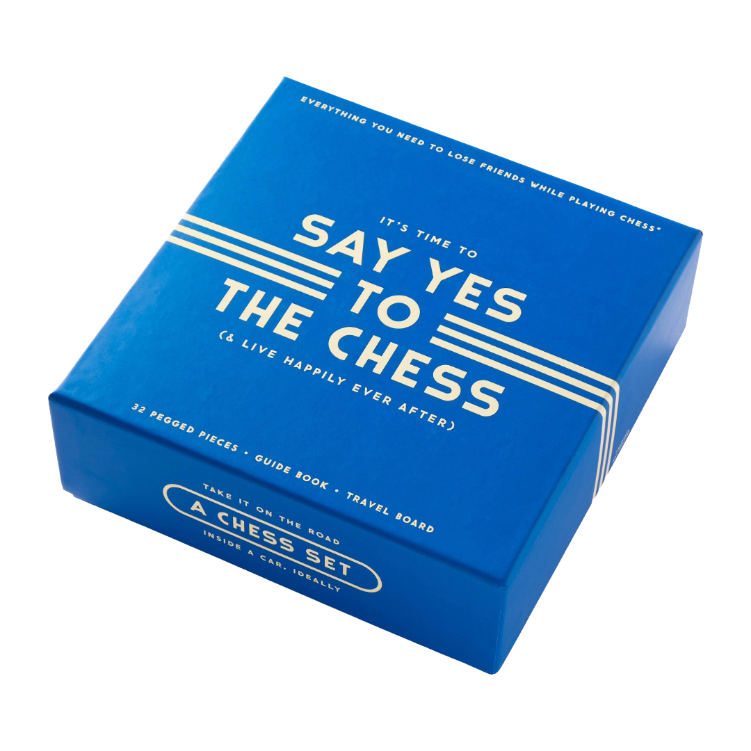 Say Yes To The Chess Game Set