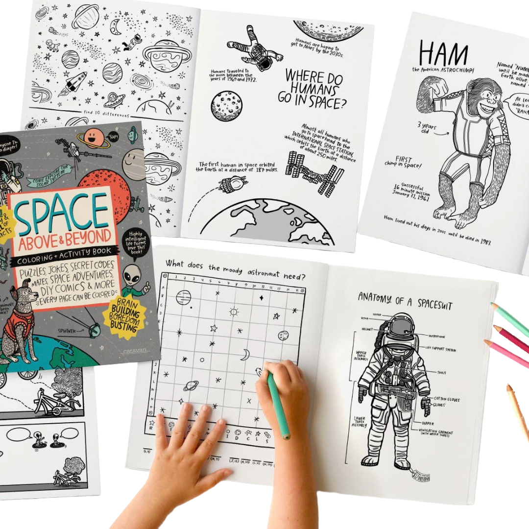SPACE, Above & Beyond Activity Book