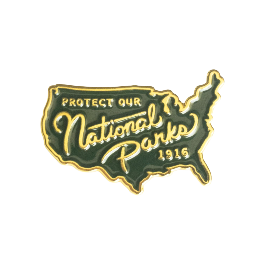 Protect Our National Parks Enamel Pin USA - 1916