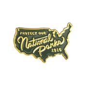 Protect Our National Parks Enamel Pin USA - 1916