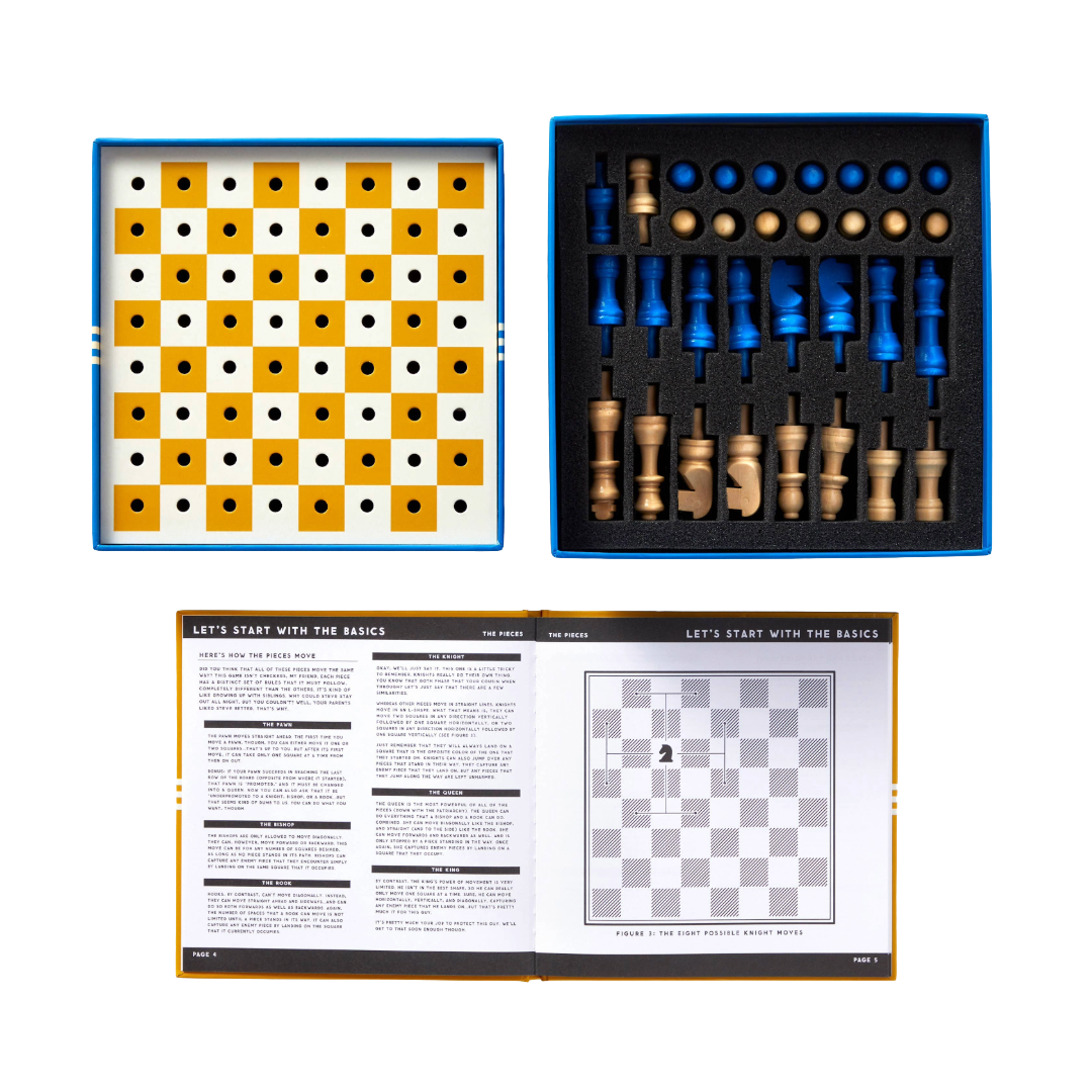 Say Yes To The Chess Game Set