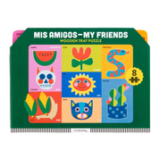 Mis Amigos-My Friends Wooden Tray Puzzle