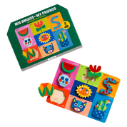 Mis Amigos-My Friends Wooden Tray Puzzle