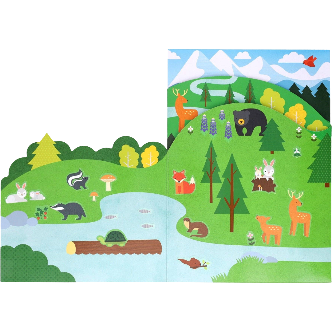Wild Woodland Sticker Activity Set