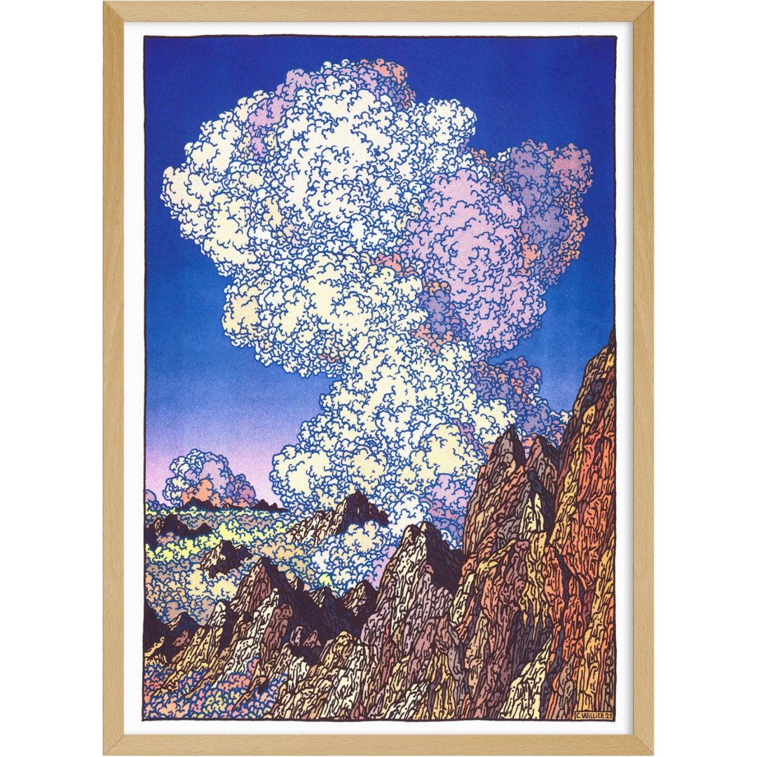 Les Dents du Midi | Art Print | Clement Vuillier A3 Poster