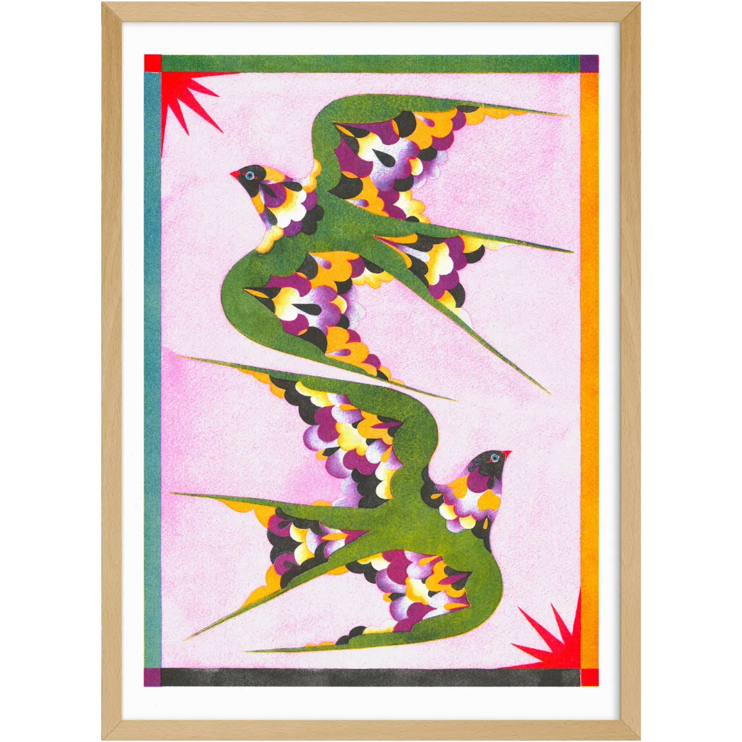 Dance | Art Print | Lou Benesch A3 poster