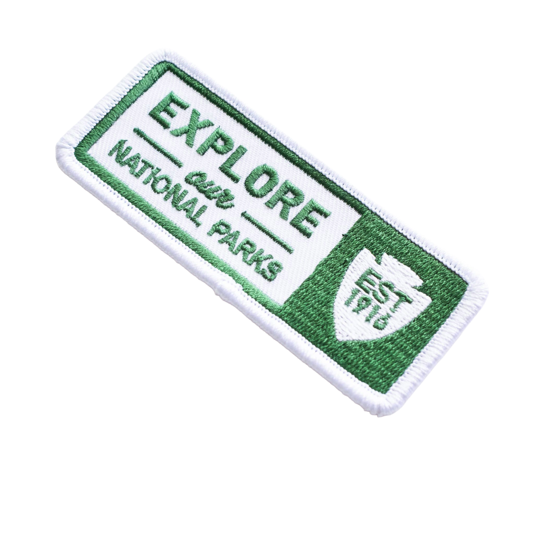 Explore Our National Parks Iron on Patch