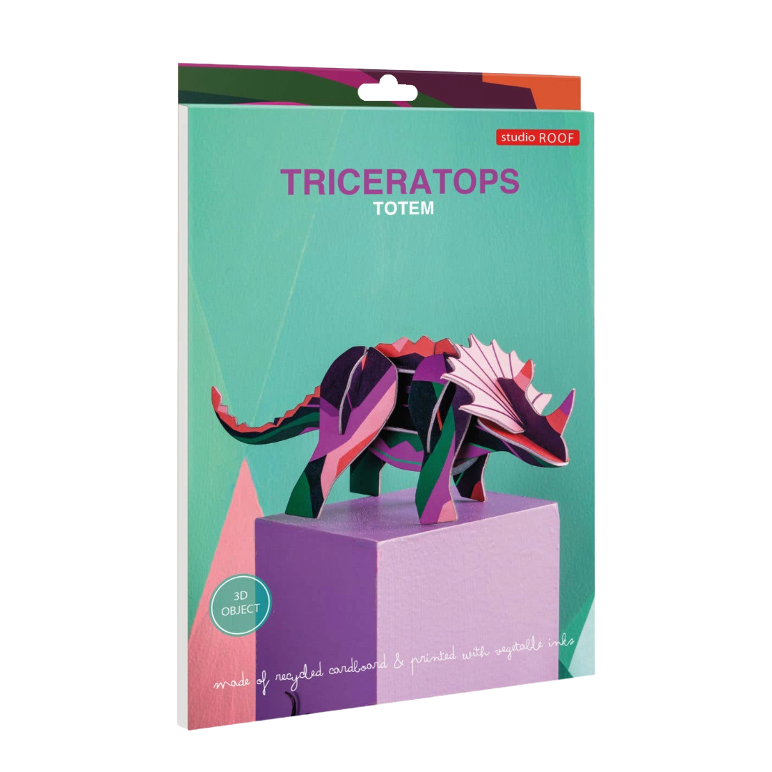 Triceratops - 3D DIY Art Craft Kt