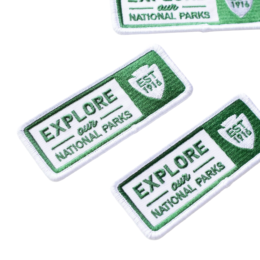 Explore Our National Parks Iron on Patch