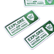 Explore Our National Parks Iron on Patch