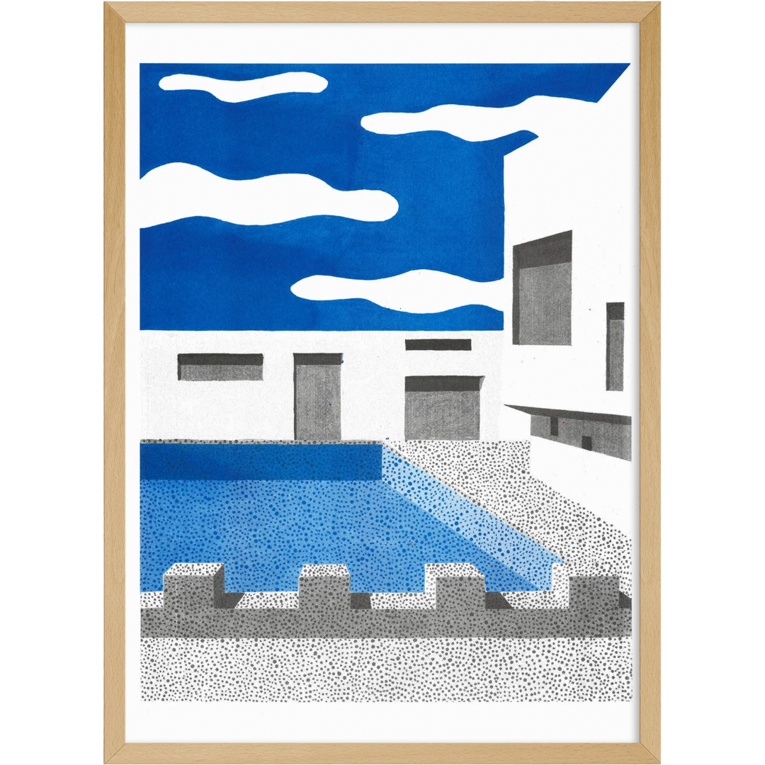 Le Havre | Art Print | Ana Popescu A3 Poster