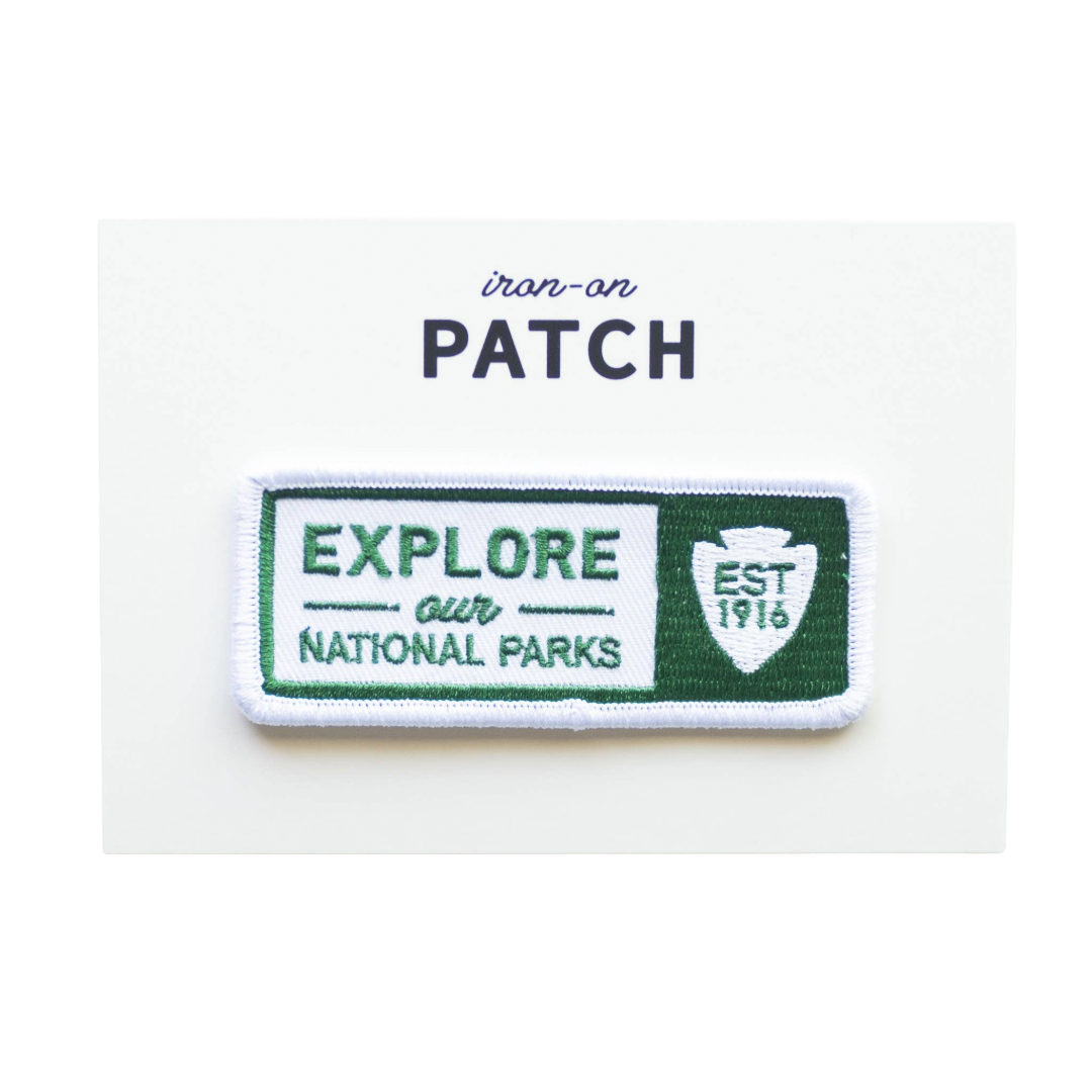 Explore Our National Parks Iron on Patch