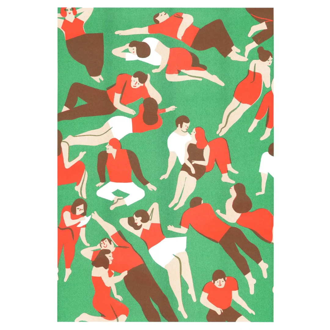 Park | Art Print | Virginie Morgand A3 Poster