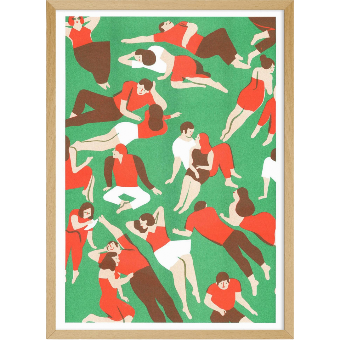 Park | Art Print | Virginie Morgand A3 Poster