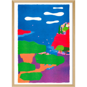 Nowhere in Monaco | Art Print | Agnès Hostache A3 Poster