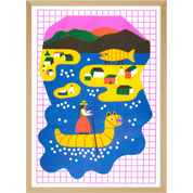 Nowhere in Peru | Art Print | Carole Barraud A3 Poster