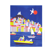 Marseille | Art Print | Popy Matigot A3 Poster