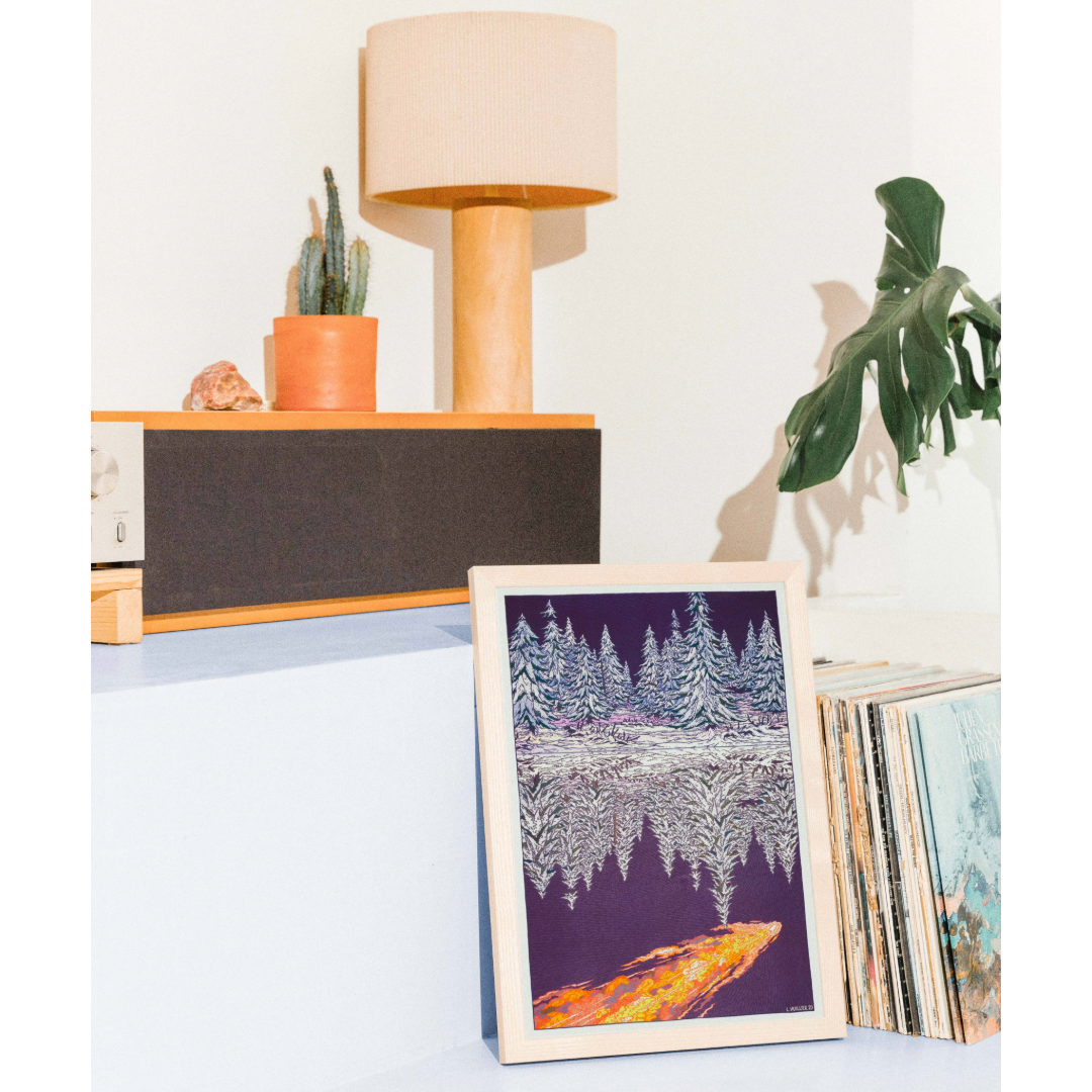 Reflection | Art Print | Clément Vuillier A3 Poster