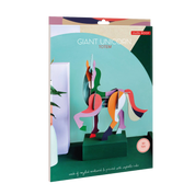 Giant Unicorn: 3D DIY Art Kit