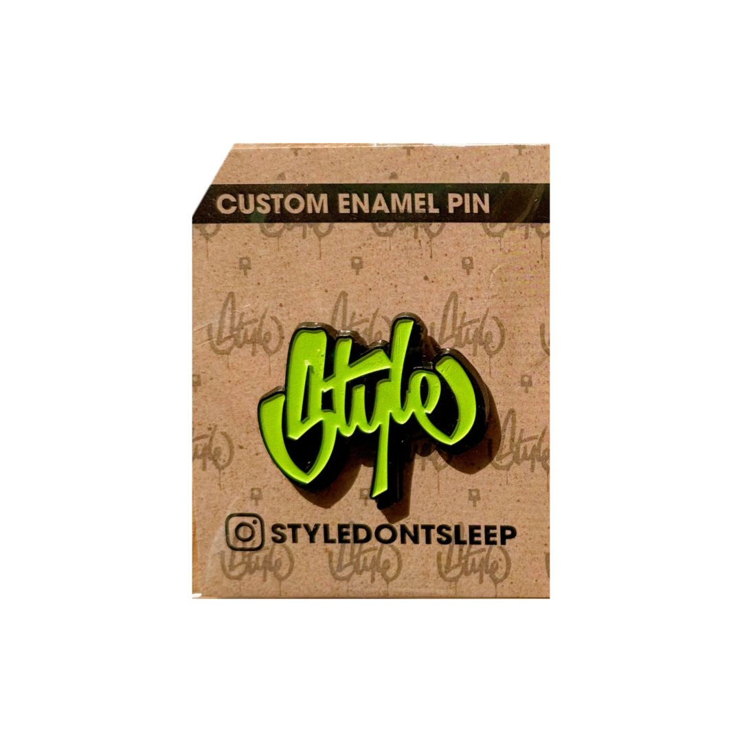 STYLE pin Green