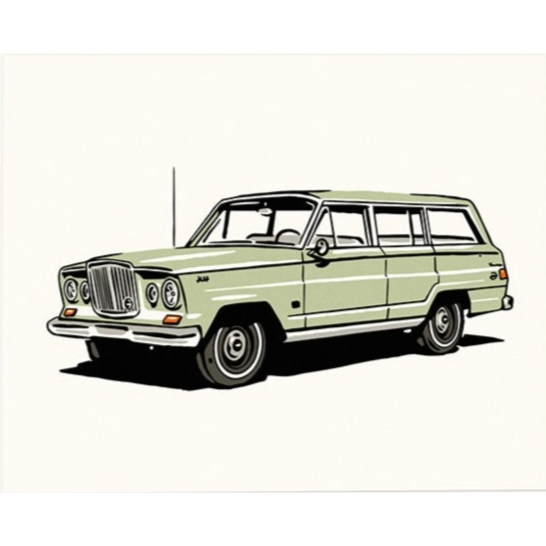Jeep Wagoneer | Art Print