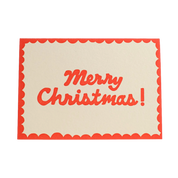 Merry Christmas! | Letterpress Greeting Card