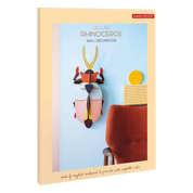 Deluxe Rhinoceros Beetle: 3D DIY Wall Art Kit