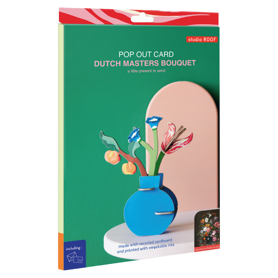 Dutch Masters Bouquet | Pop Out Card
