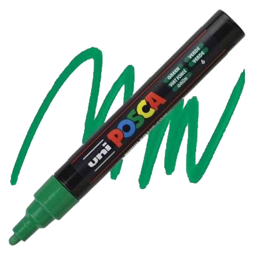 Posca Marker Medium Green