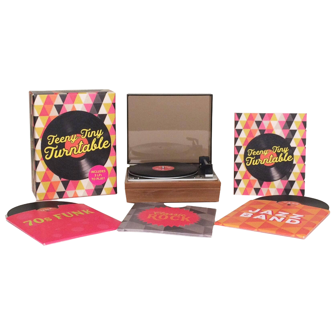 Teeny-Tiny Turntable: Includes 3 Mini-LPs To Play!