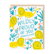 Wildly Proud of You | Congratulations Card