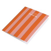 Bonjour Hola Pink | Greeting Card