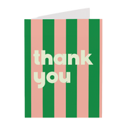 Green Stripe | Thank You Card