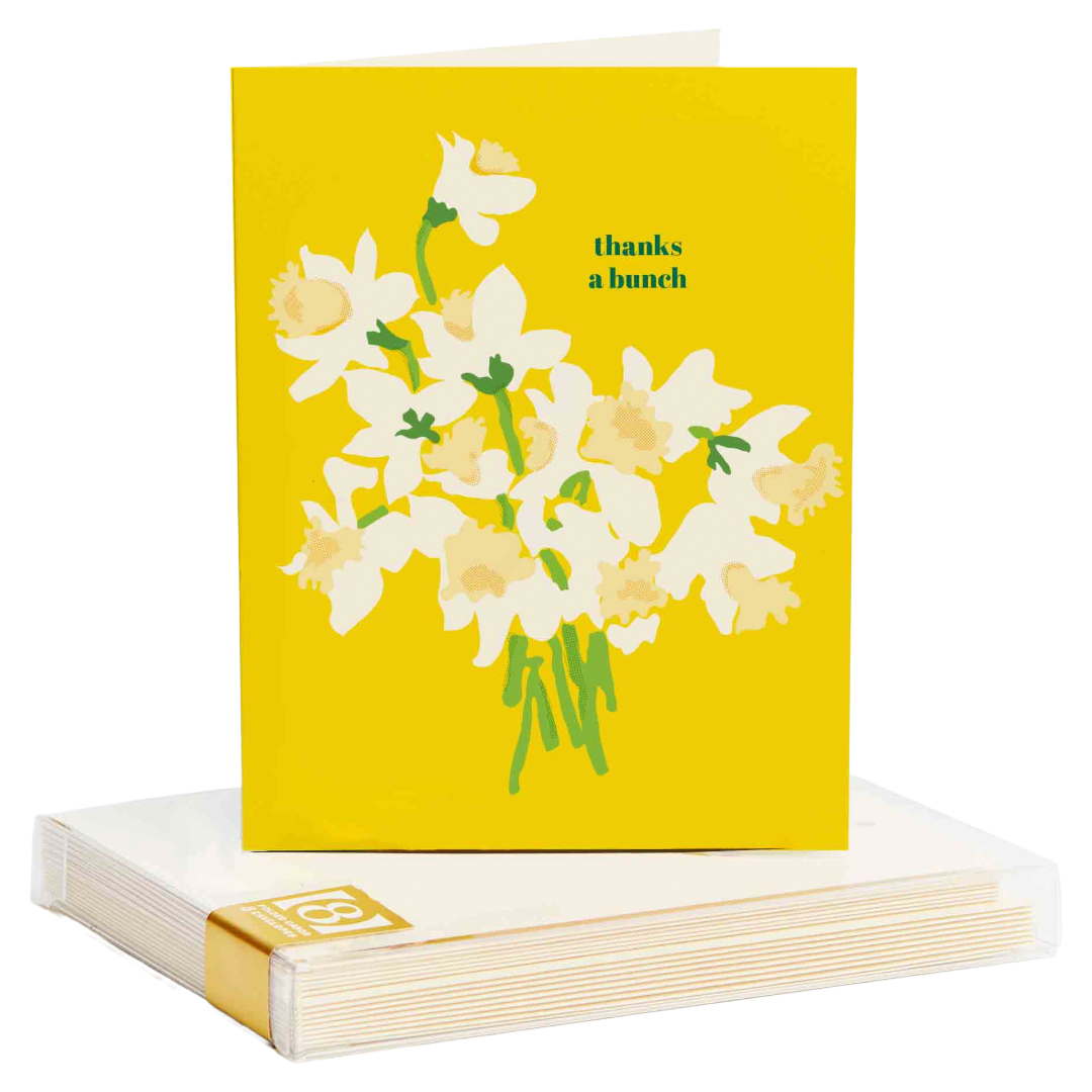 Daffodils | Thank You Card | Boxed Set of 8