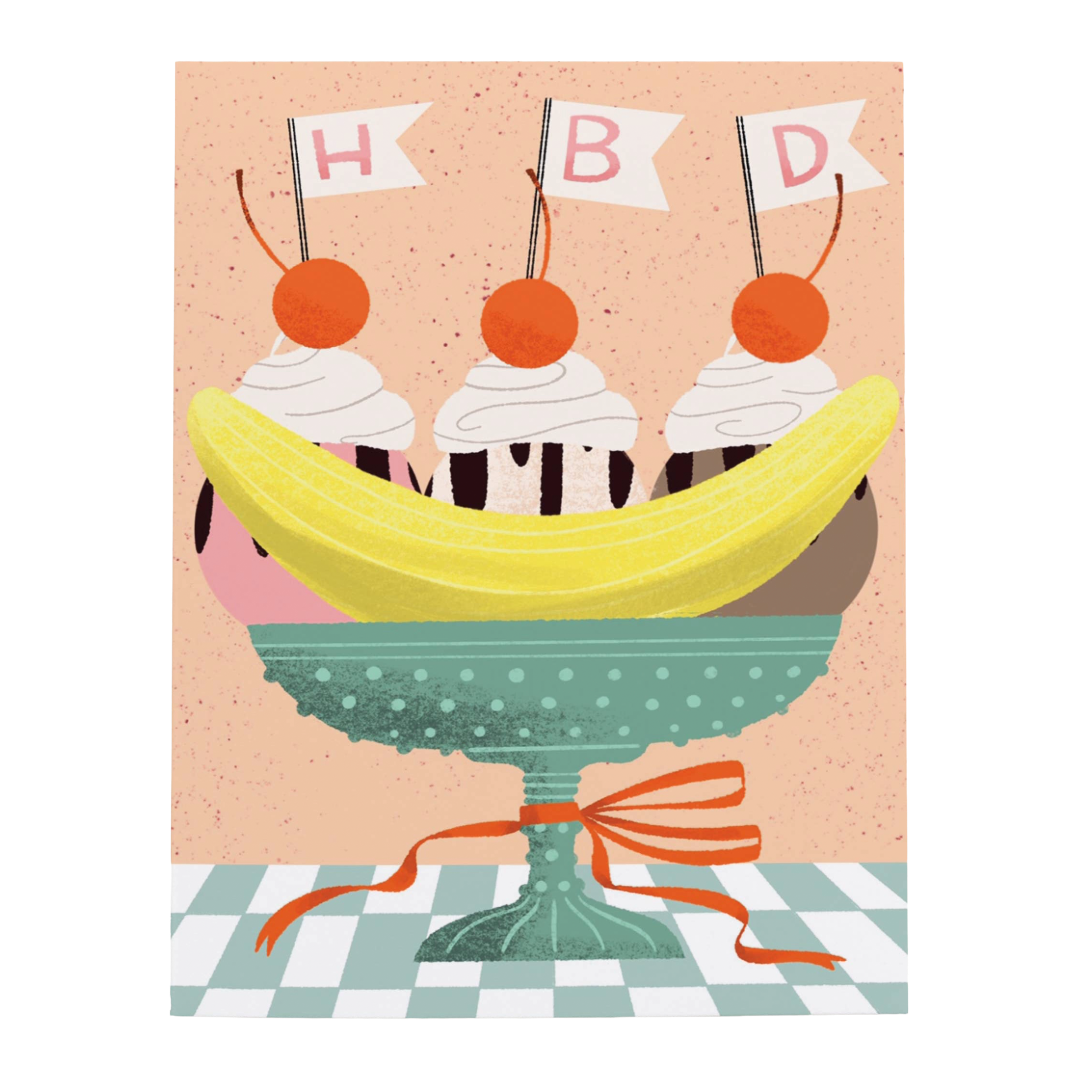 Banana Split | Birthday Card