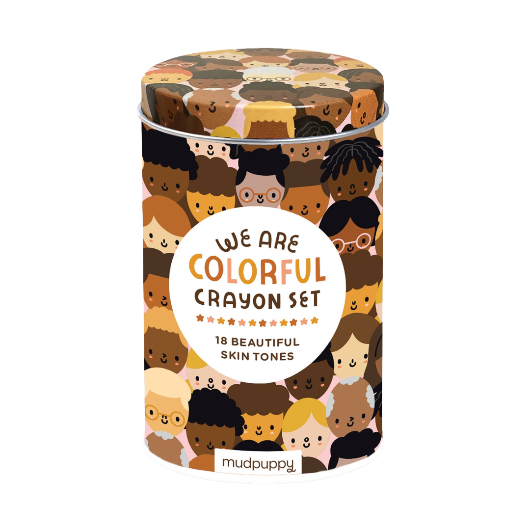 We are Colorful Skin Tone Crayon Set