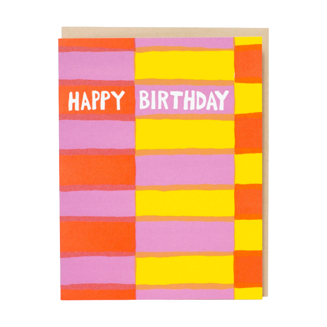 Fruit Stripe | Birthday Card