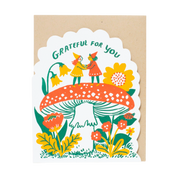 Grateful Gnomes | Greeting Card