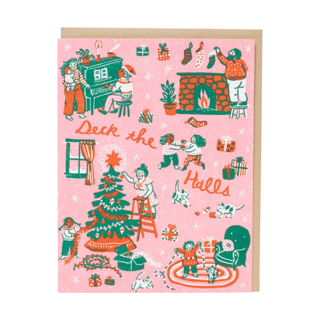 Deck The Halls | Holiday Card