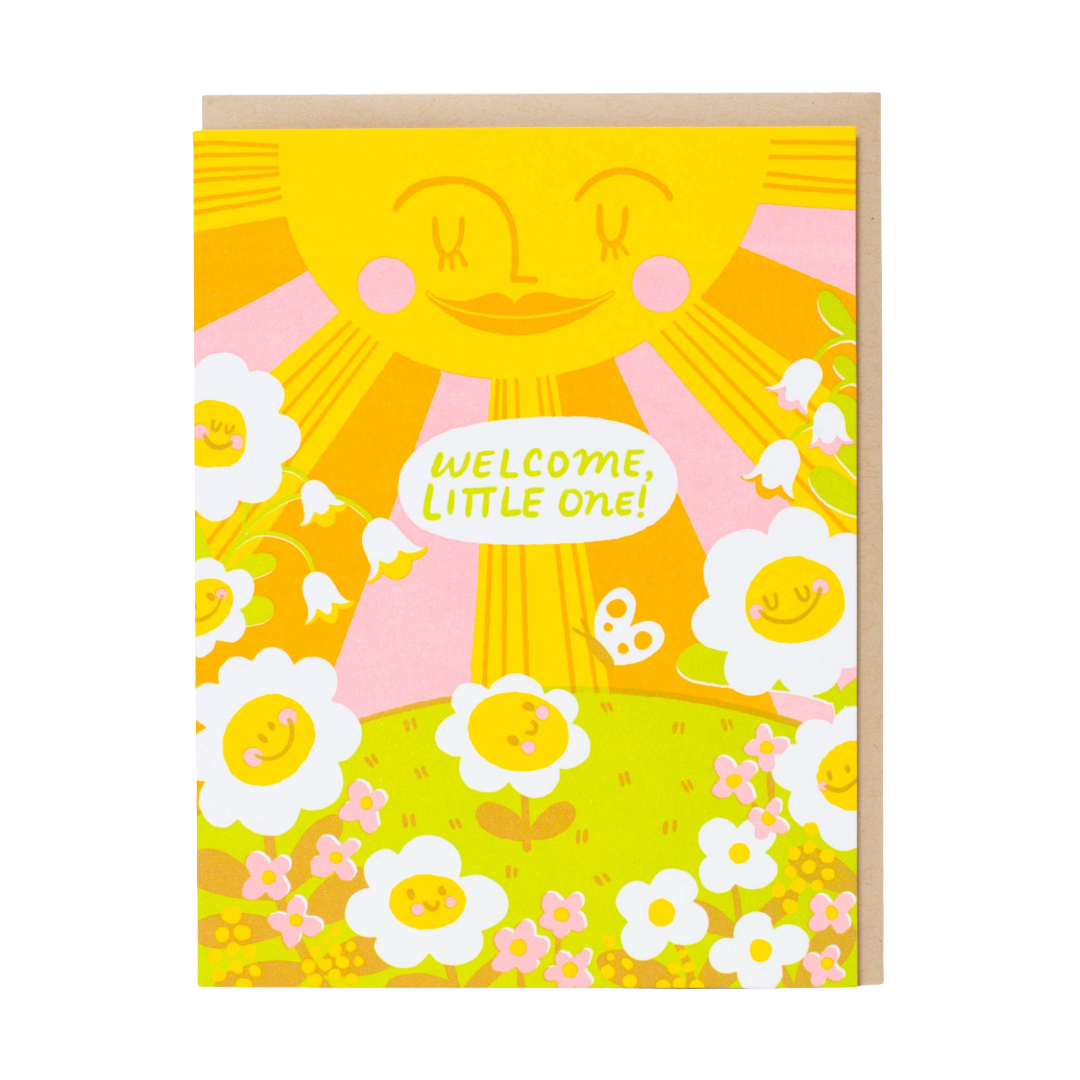 Welcome Baby Garden | Baby Card
