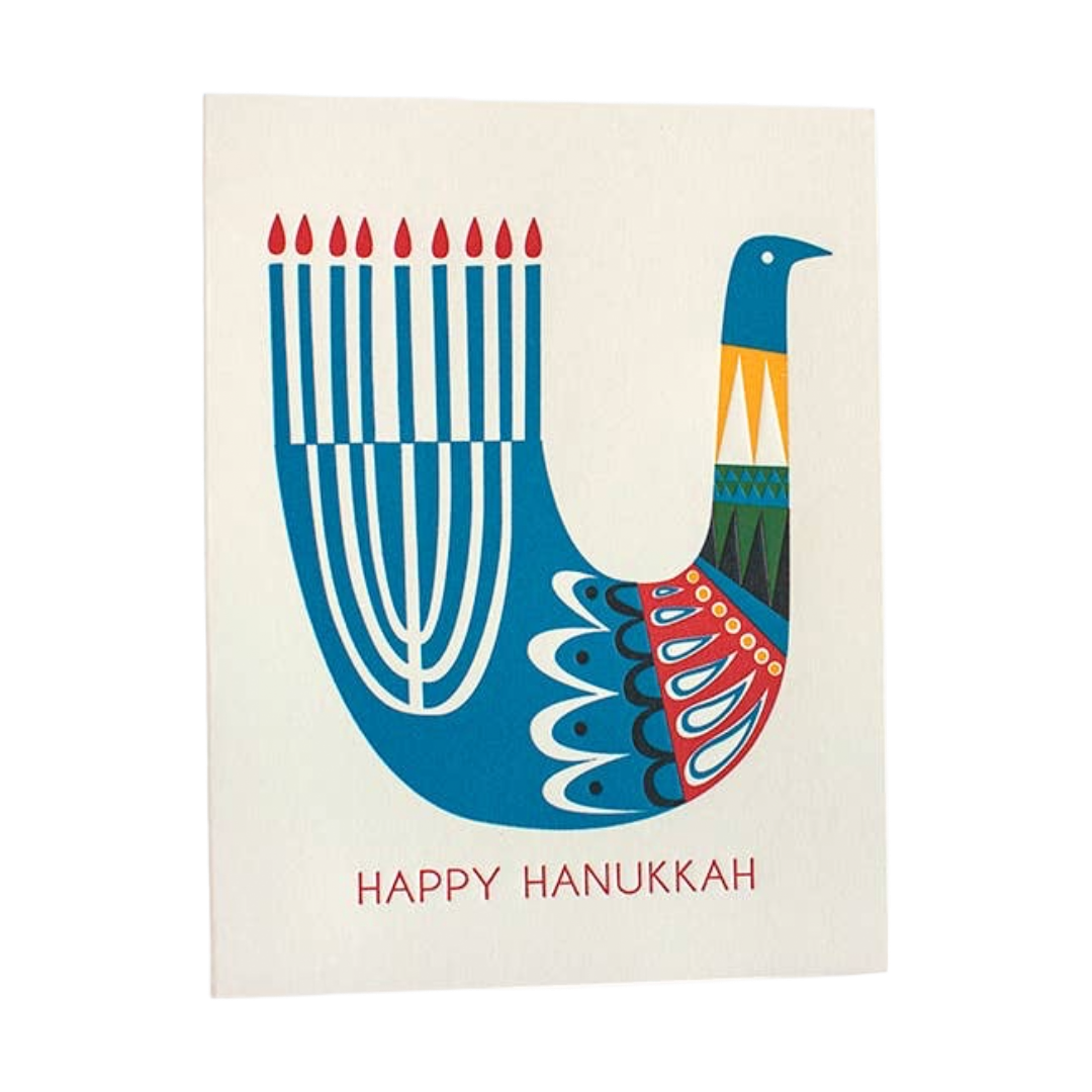 Hanukkah Bird | Holiday Card