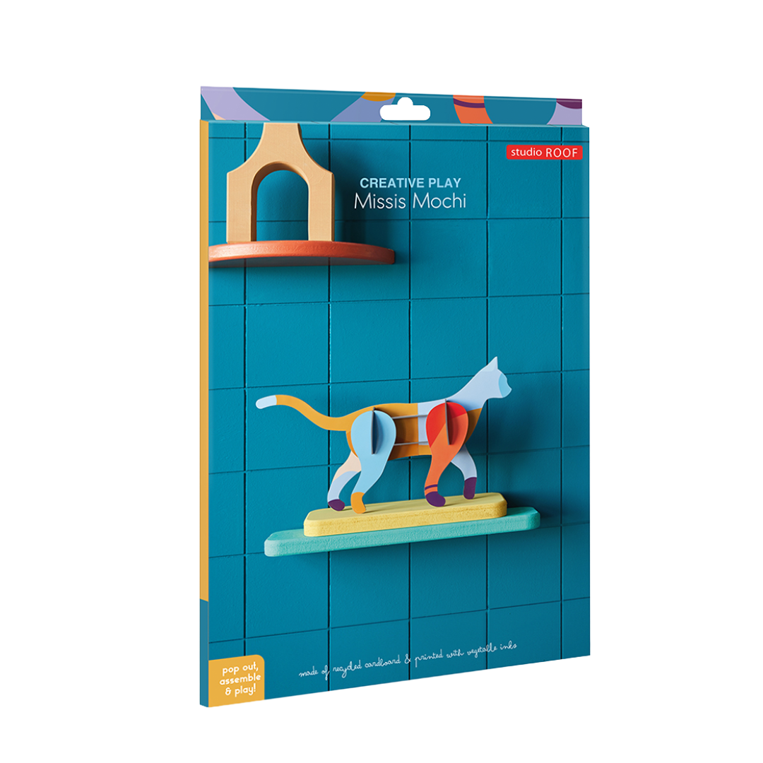 Missus Mochi - A Cat 3D DIY Art Kit