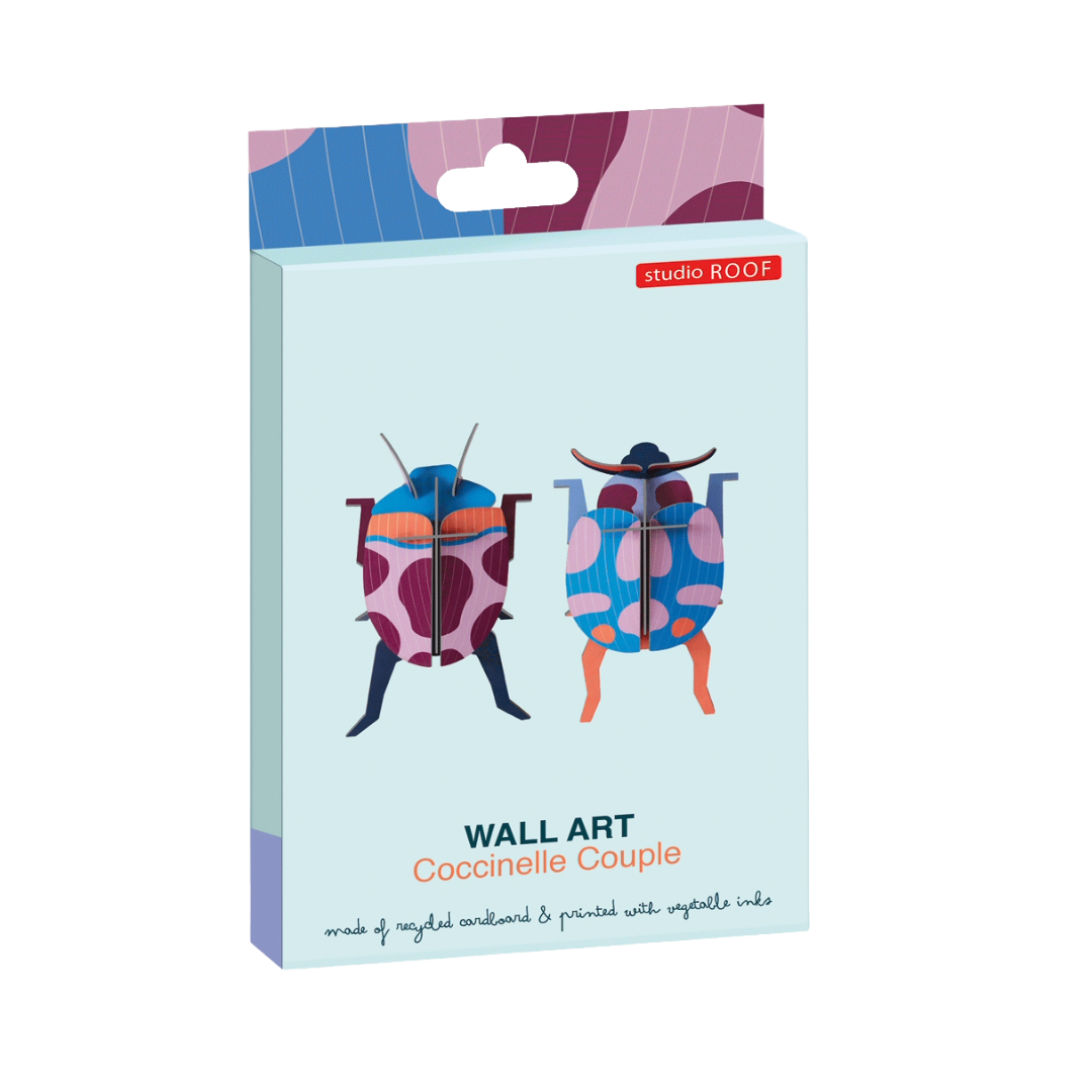 Coccinelle Couple - DIY Wall Art Kit