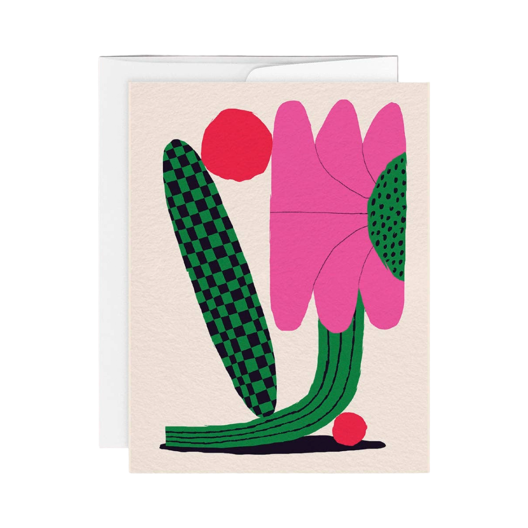 Flo Fuchsia | Greeting Card