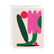 Flo Fuchsia | Greeting Card