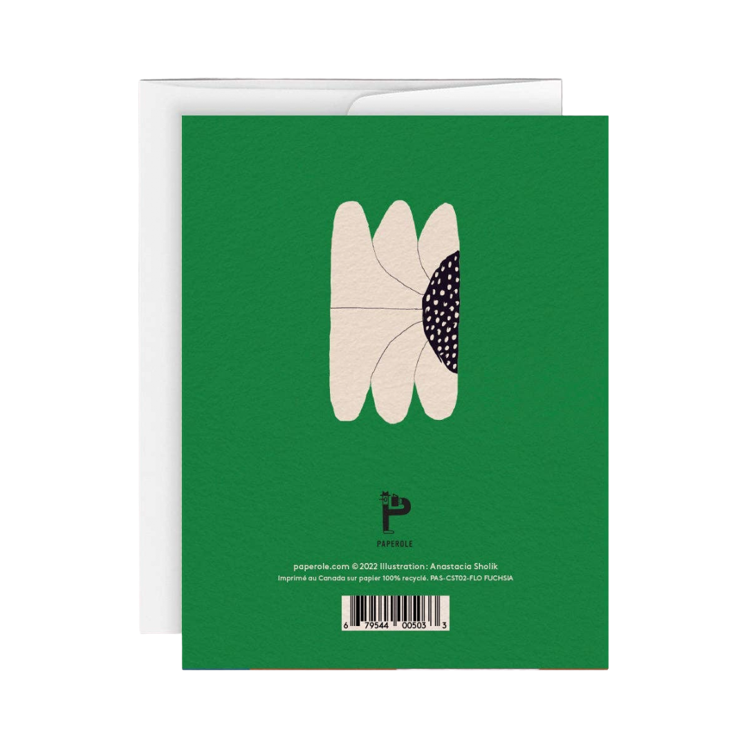 Flo Fuchsia | Greeting Card