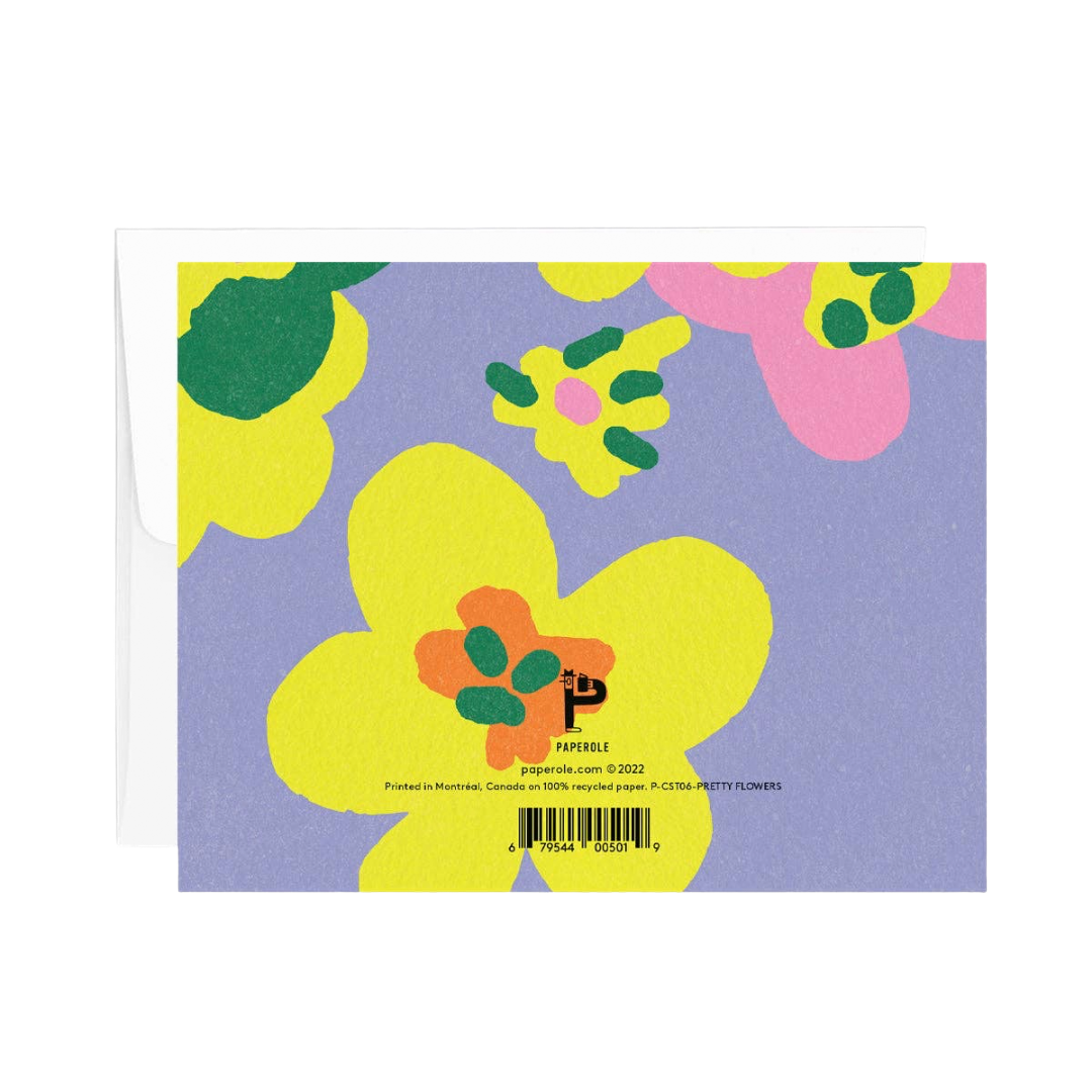 Pretty Flowers | Thank You Card