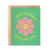 Happy Birthday Beautiful Girl | Birthday Card