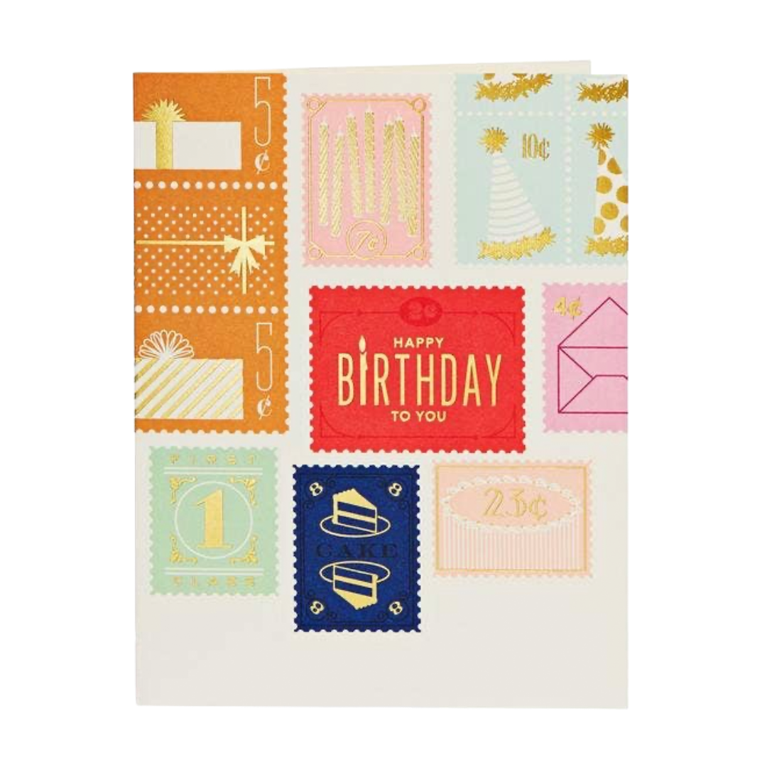 Stamps | Birthday Card